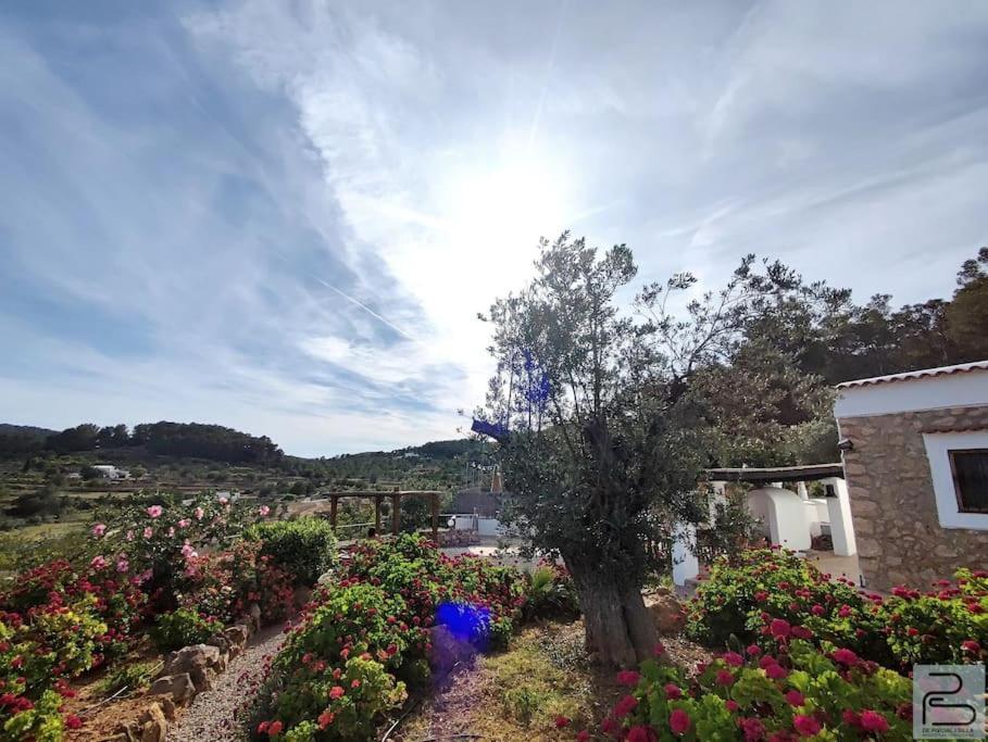 Casa Can Lluc Con Piscina, Jardin Y Vista Al Campo Sant Miquel de Balansat Екстериор снимка