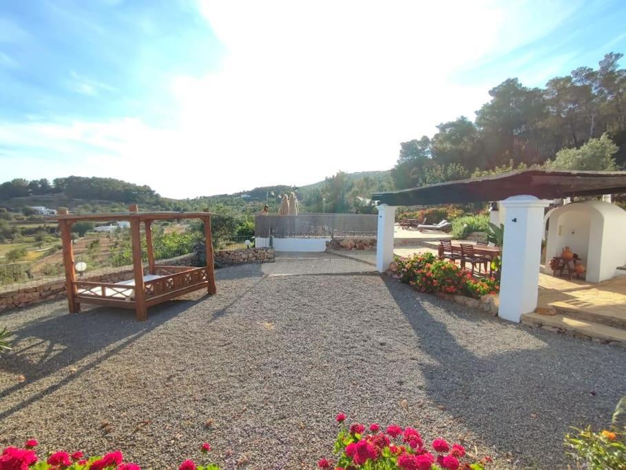 Casa Can Lluc Con Piscina, Jardin Y Vista Al Campo Sant Miquel de Balansat Екстериор снимка