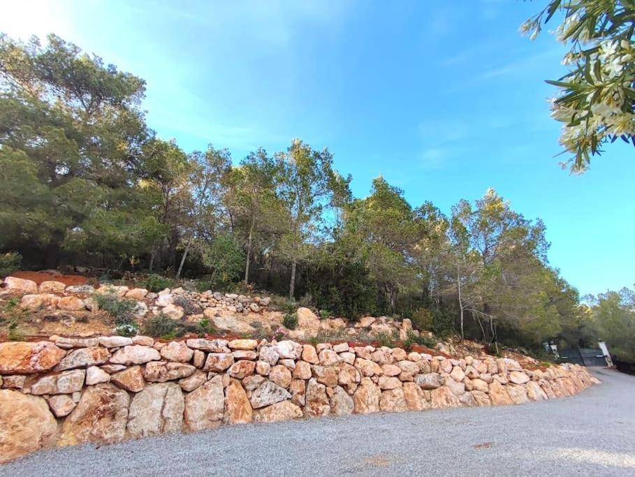 Casa Can Lluc Con Piscina, Jardin Y Vista Al Campo Sant Miquel de Balansat Екстериор снимка