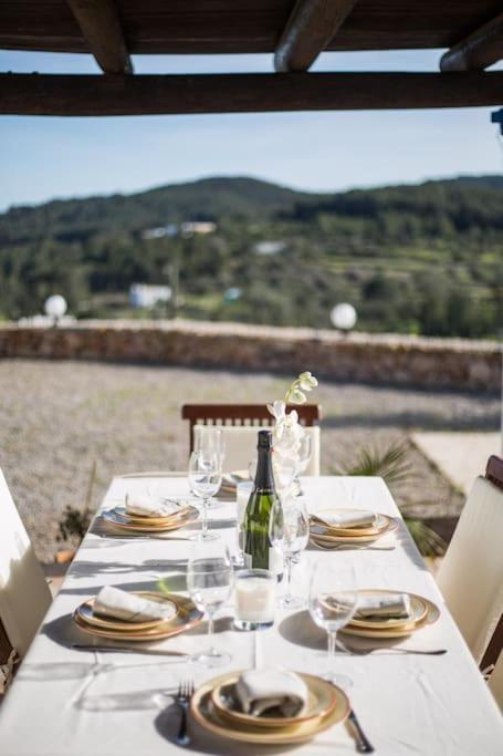 Casa Can Lluc Con Piscina, Jardin Y Vista Al Campo Sant Miquel de Balansat Екстериор снимка