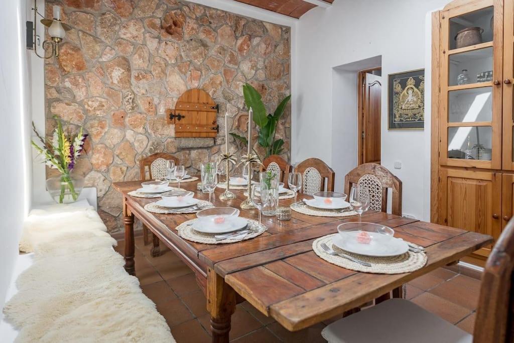 Casa Can Lluc Con Piscina, Jardin Y Vista Al Campo Sant Miquel de Balansat Екстериор снимка