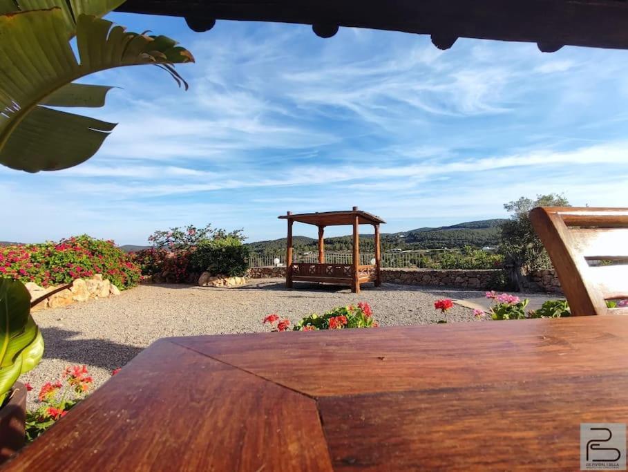 Casa Can Lluc Con Piscina, Jardin Y Vista Al Campo Sant Miquel de Balansat Екстериор снимка