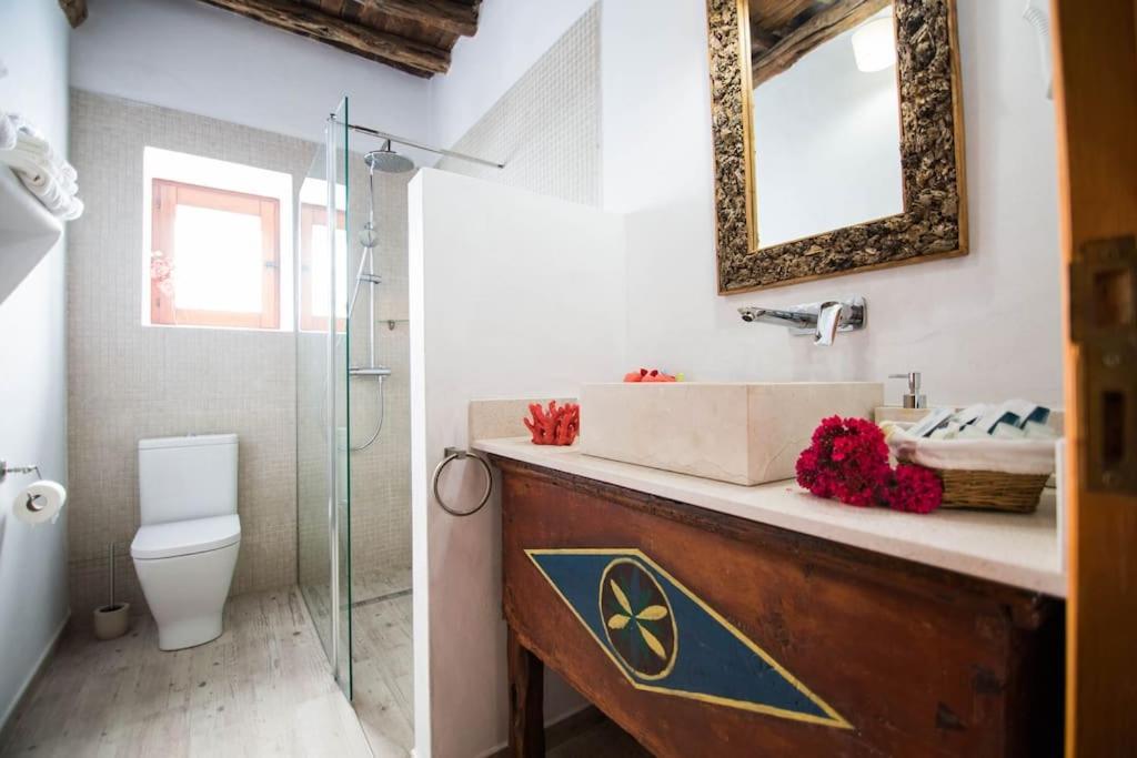 Casa Can Lluc Con Piscina, Jardin Y Vista Al Campo Sant Miquel de Balansat Екстериор снимка