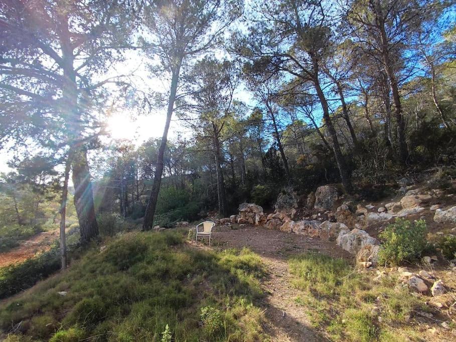 Casa Can Lluc Con Piscina, Jardin Y Vista Al Campo Sant Miquel de Balansat Екстериор снимка
