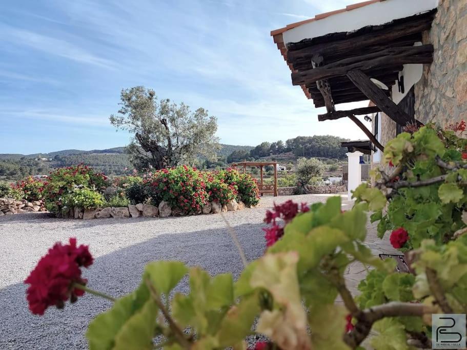 Casa Can Lluc Con Piscina, Jardin Y Vista Al Campo Sant Miquel de Balansat Екстериор снимка