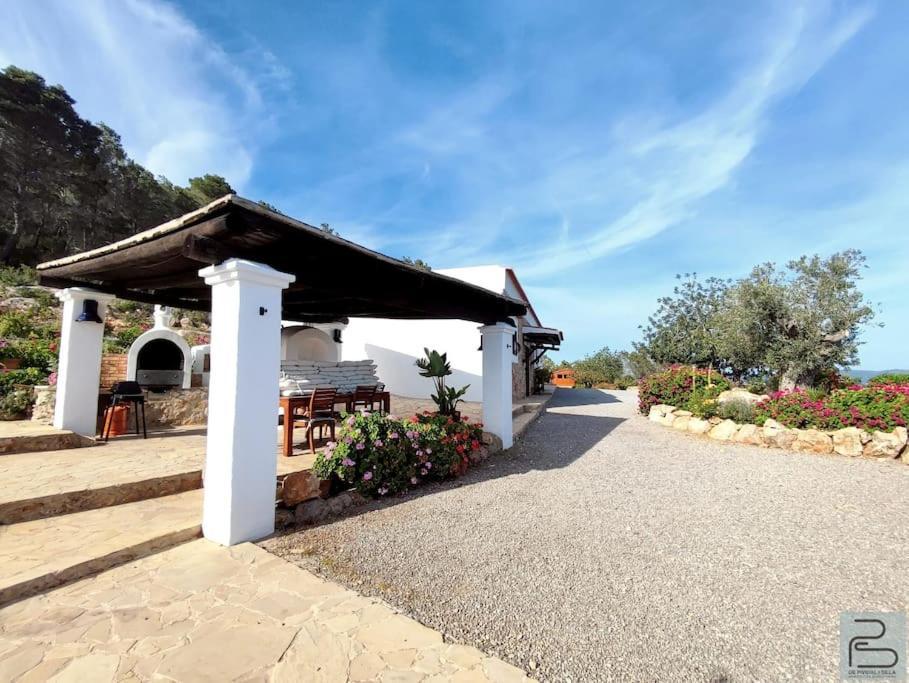 Casa Can Lluc Con Piscina, Jardin Y Vista Al Campo Sant Miquel de Balansat Екстериор снимка