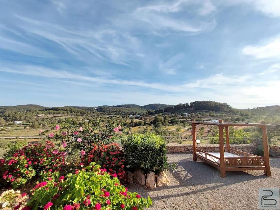 Casa Can Lluc Con Piscina, Jardin Y Vista Al Campo Sant Miquel de Balansat Екстериор снимка
