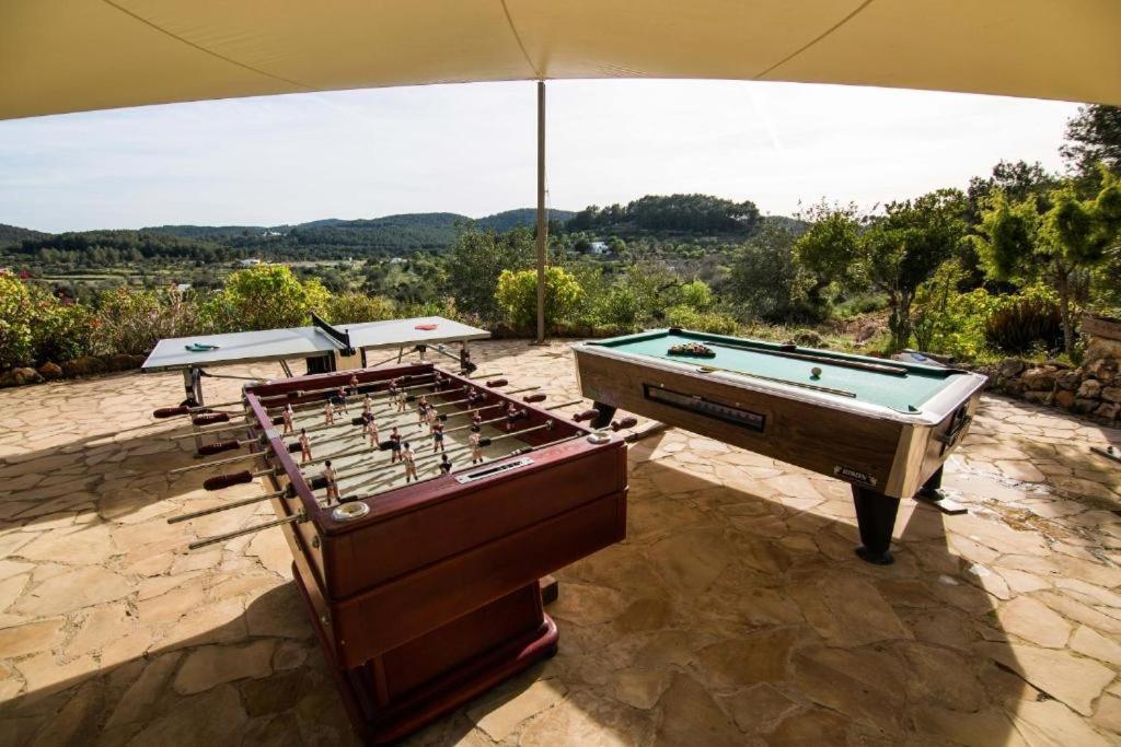 Casa Can Lluc Con Piscina, Jardin Y Vista Al Campo Sant Miquel de Balansat Екстериор снимка