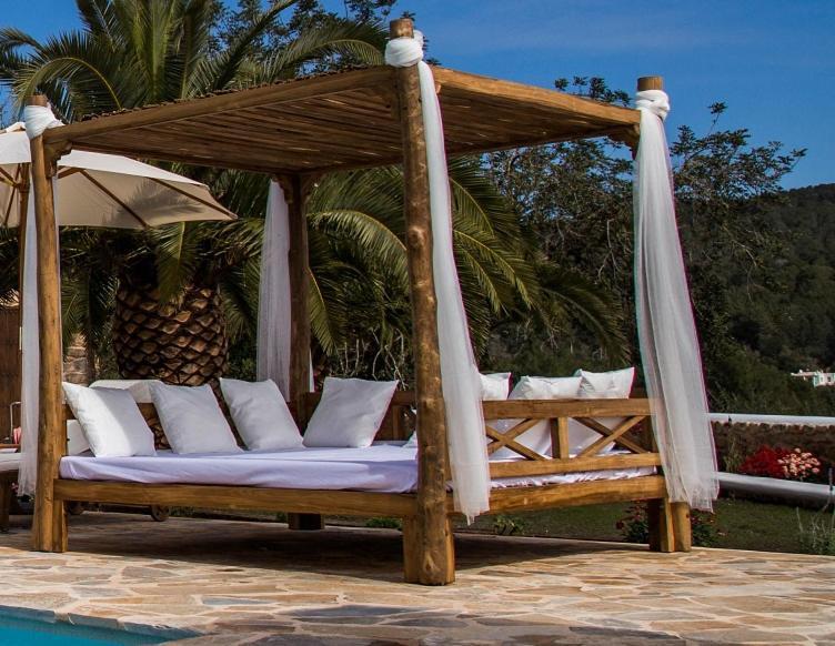 Casa Can Lluc Con Piscina, Jardin Y Vista Al Campo Sant Miquel de Balansat Екстериор снимка