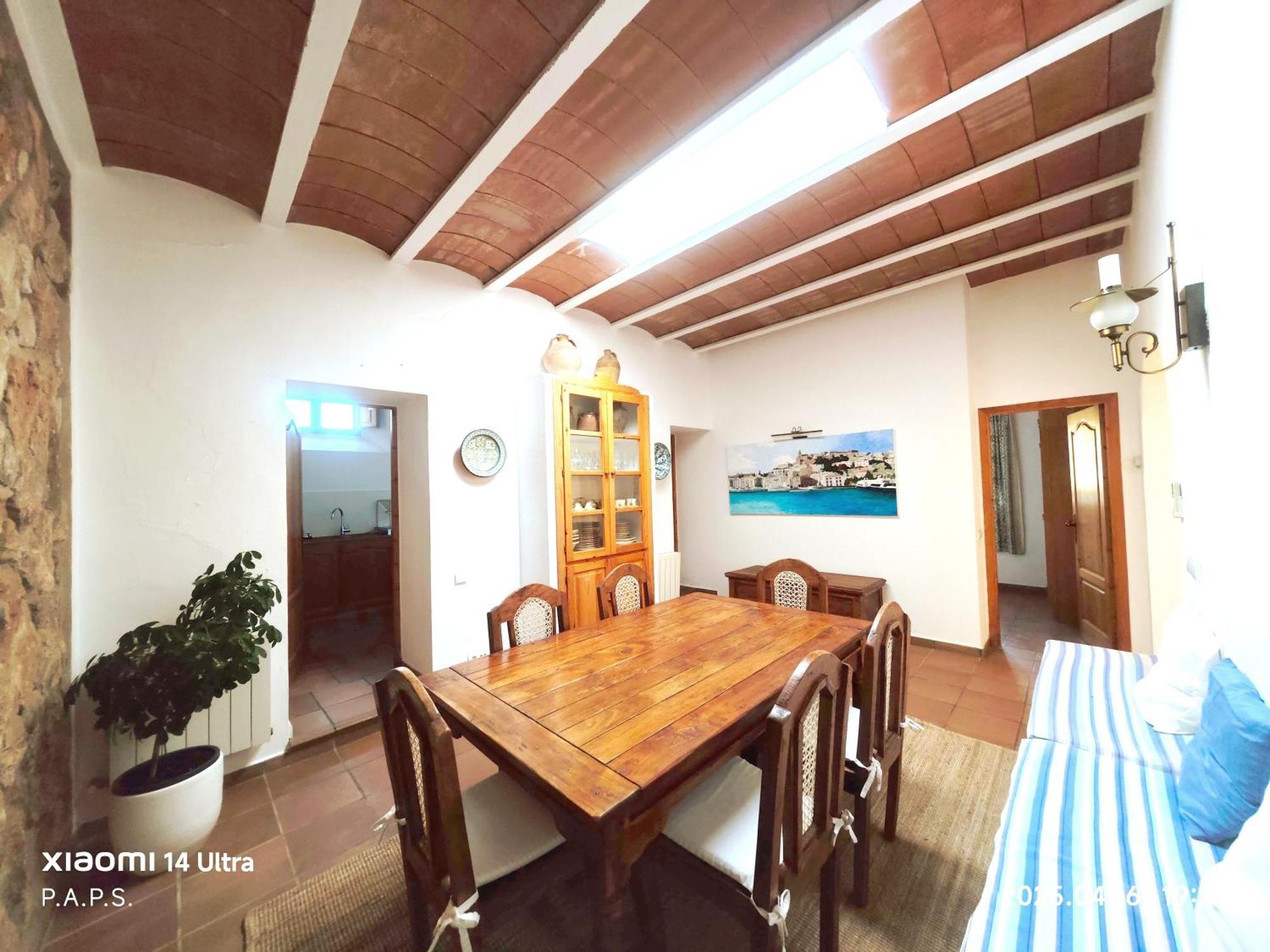 Casa Can Lluc Con Piscina, Jardin Y Vista Al Campo Sant Miquel de Balansat Екстериор снимка
