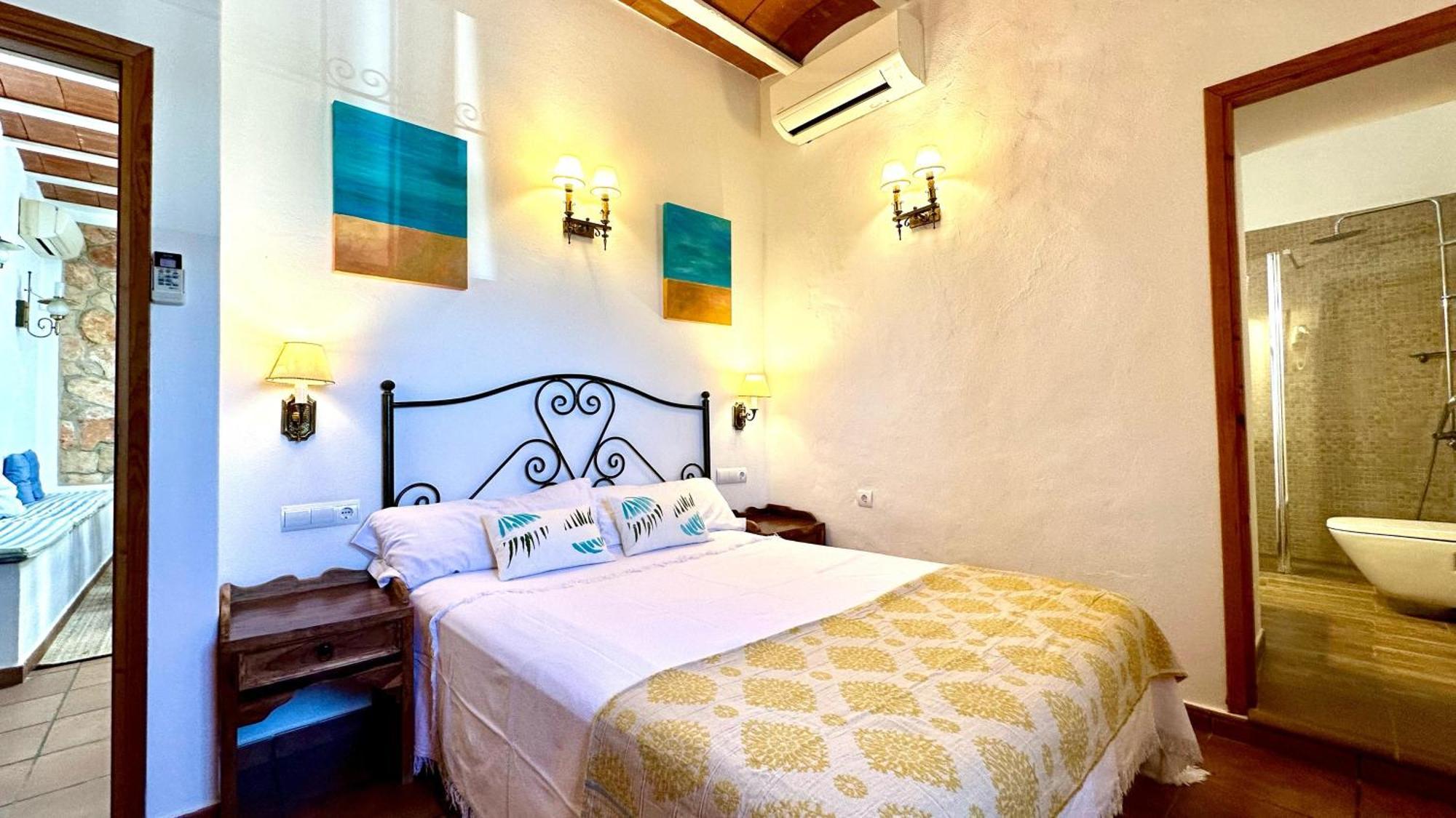 Casa Can Lluc Con Piscina, Jardin Y Vista Al Campo Sant Miquel de Balansat Екстериор снимка