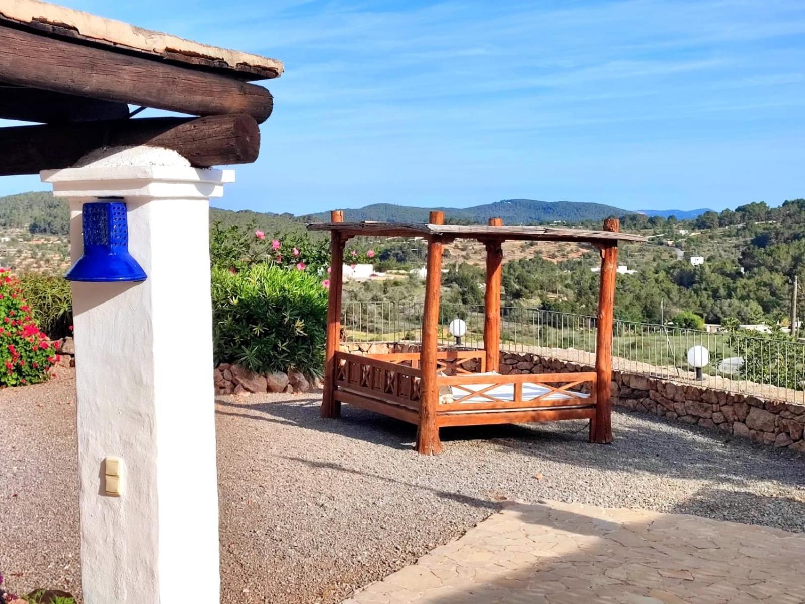 Casa Can Lluc Con Piscina, Jardin Y Vista Al Campo Sant Miquel de Balansat Екстериор снимка